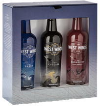 WEST WINDS GIN TRIO 3 X 200ML